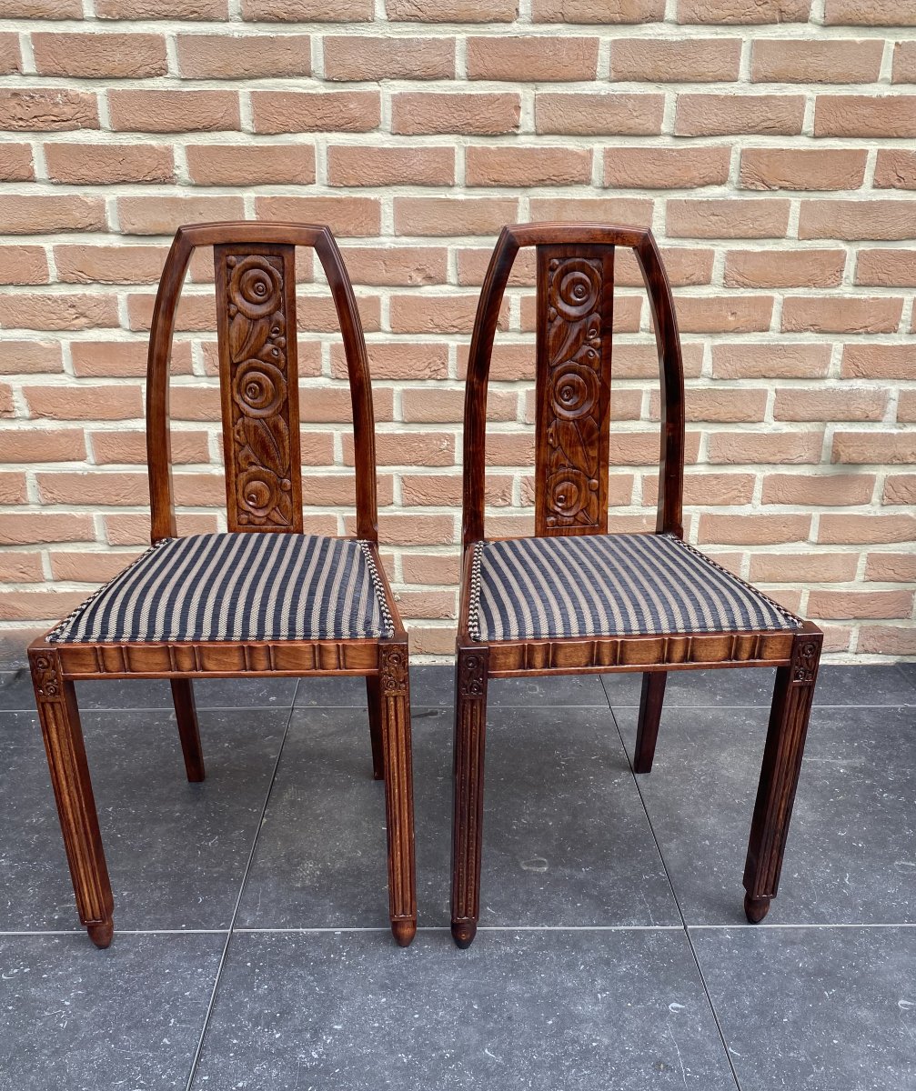 Pair Of Art Deco Chairs