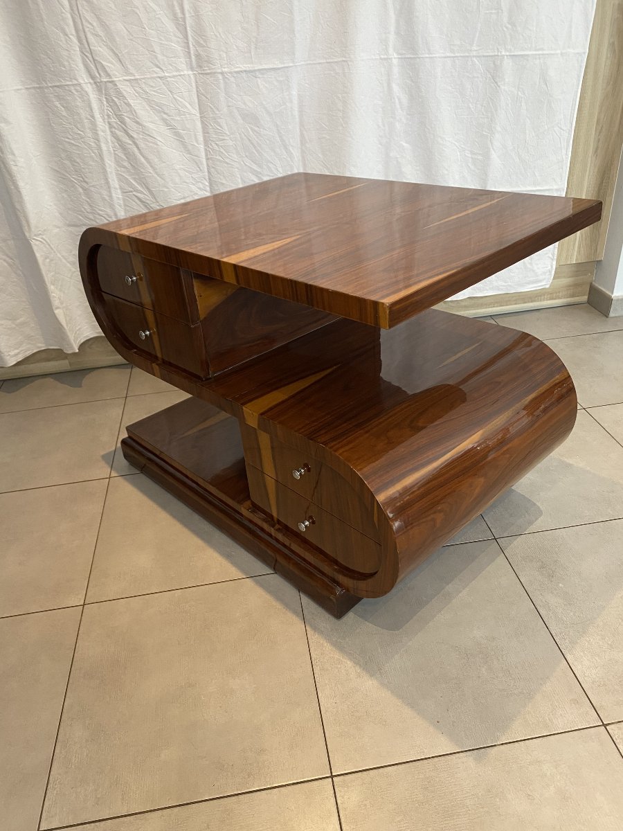 Table basse / meuble de milieu Art Déco-photo-4