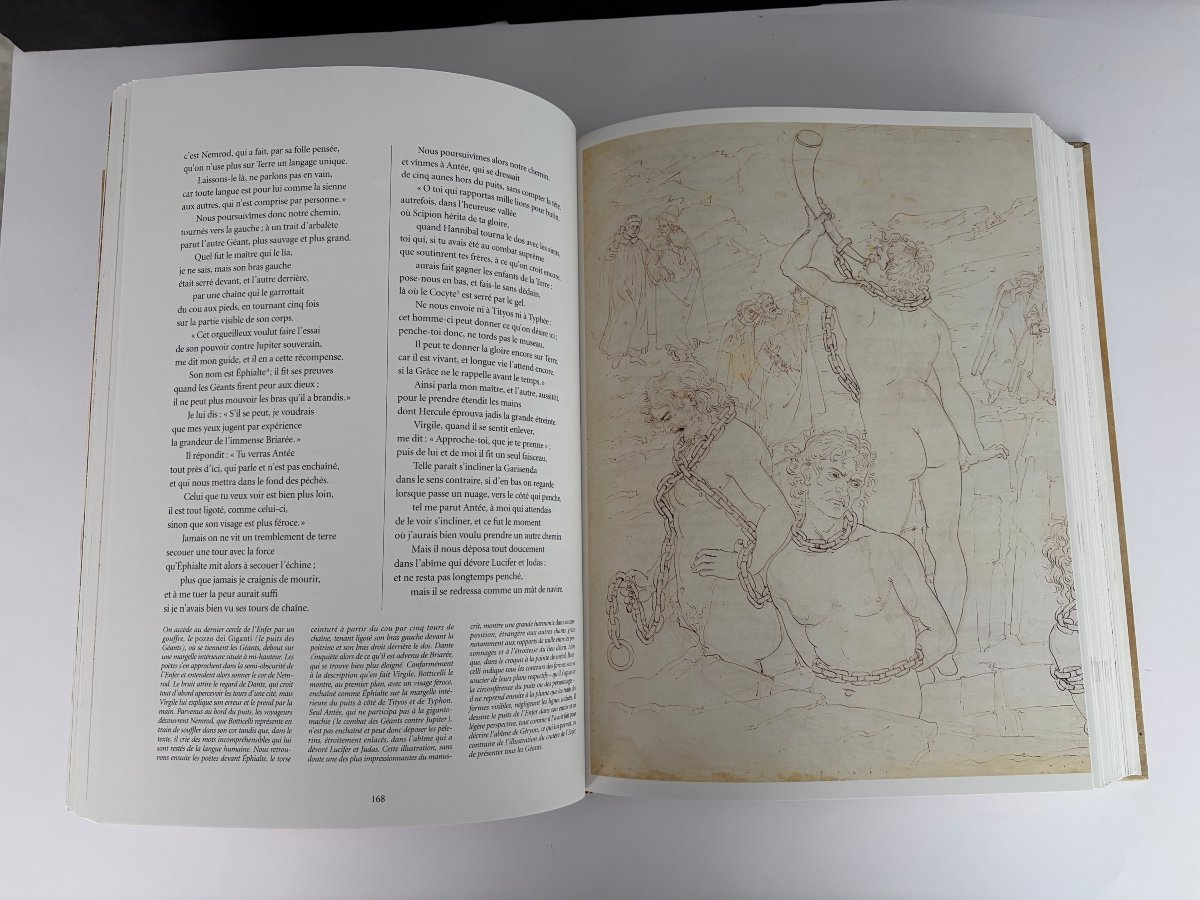 Livre "La Divine Comédie", Dante Alighieri, édition d'art de Diane de Selliers, France, 1996-photo-4