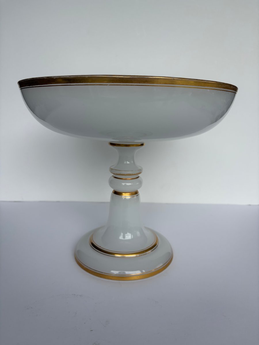 Opaline Stem Vase