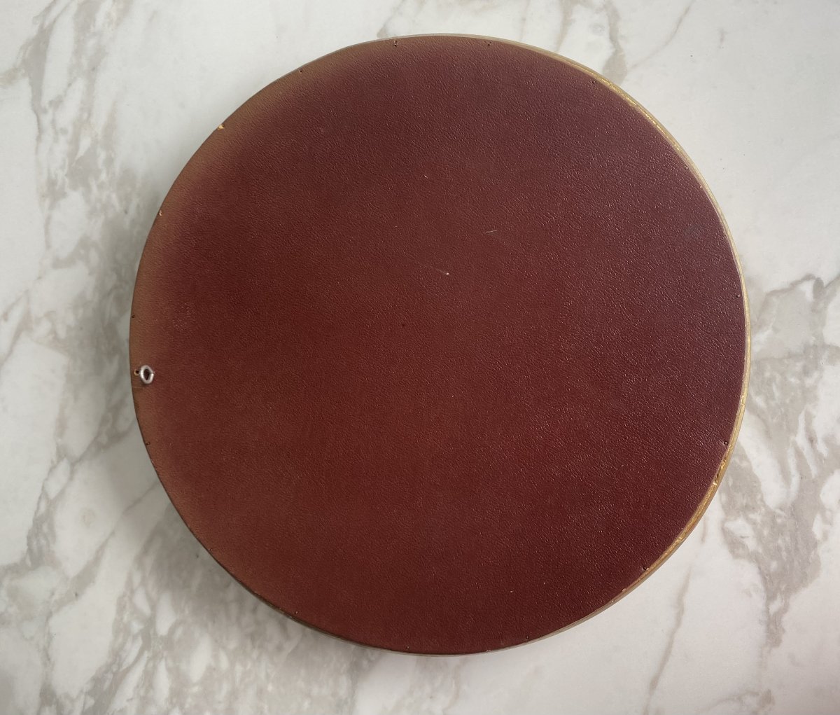 "witch's Eye" Mirror, Carved Wooden Frame-photo-4