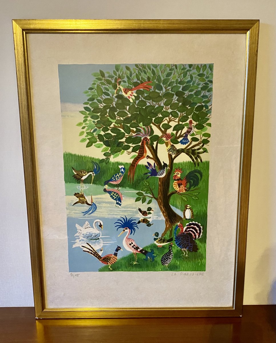 "lac Aux Oiseaux" By Mady De La Giraudière-photo-2
