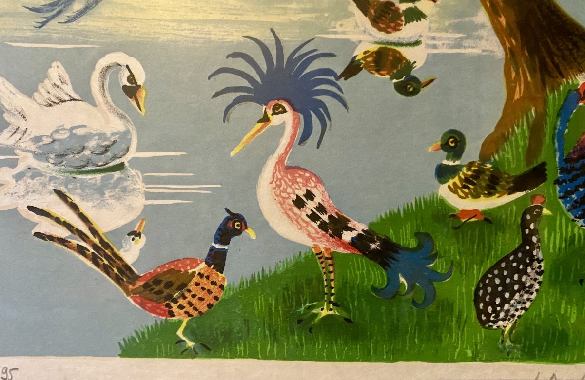 "lac Aux Oiseaux" By Mady De La Giraudière-photo-4