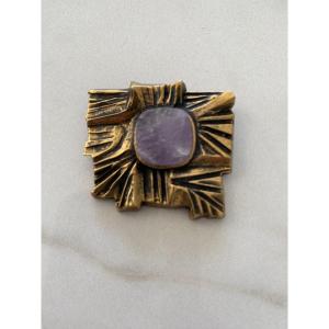 Finnish Art Deco Brooch, Pentti Sarpaneva (1925–1978)