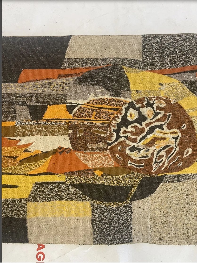 Tapisserie d'Aubusson Eclipse - René FUMERON (1921-2004)-photo-3