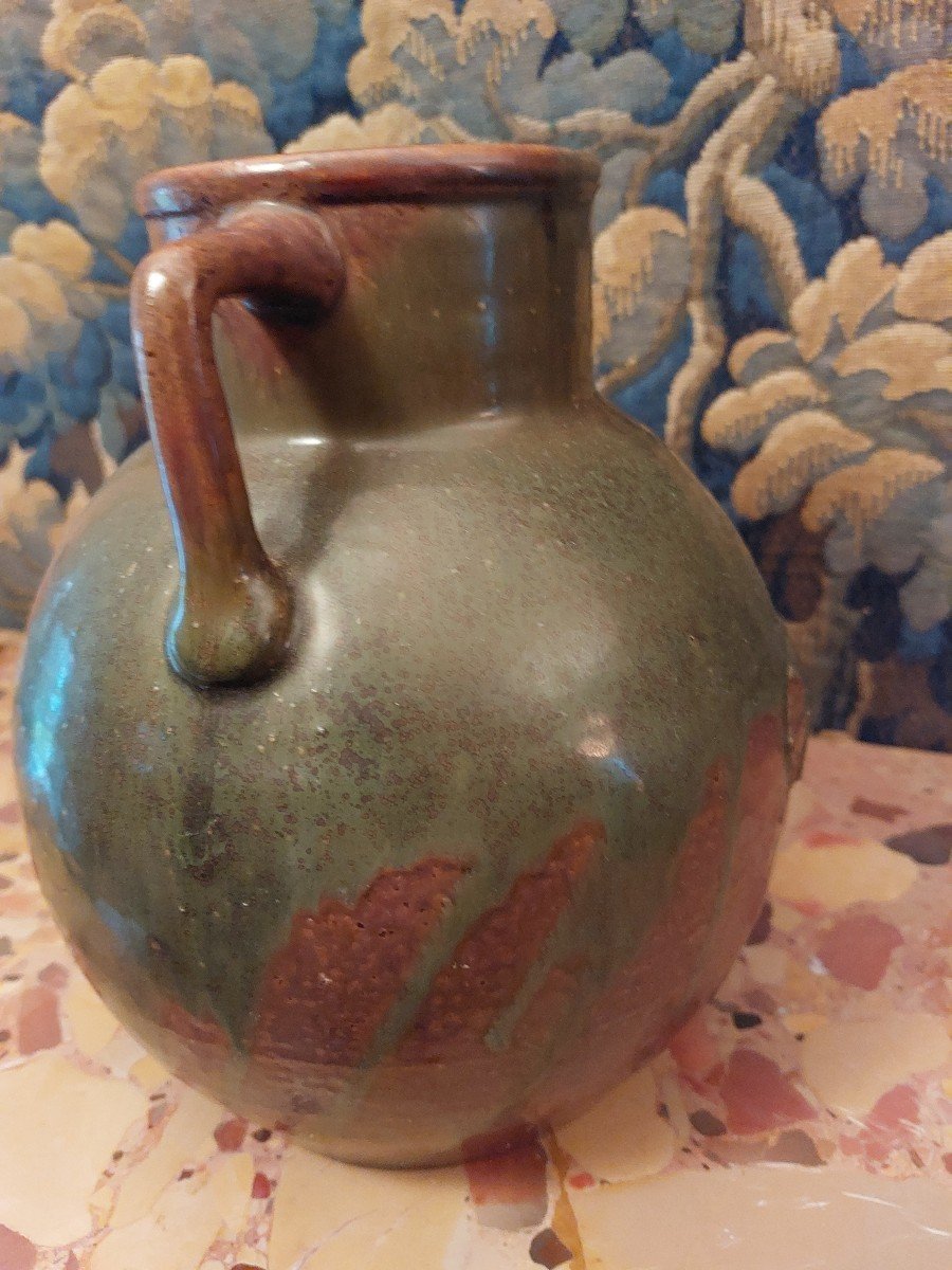 Primavera Vase In Sandstone From Saint Amand-photo-3