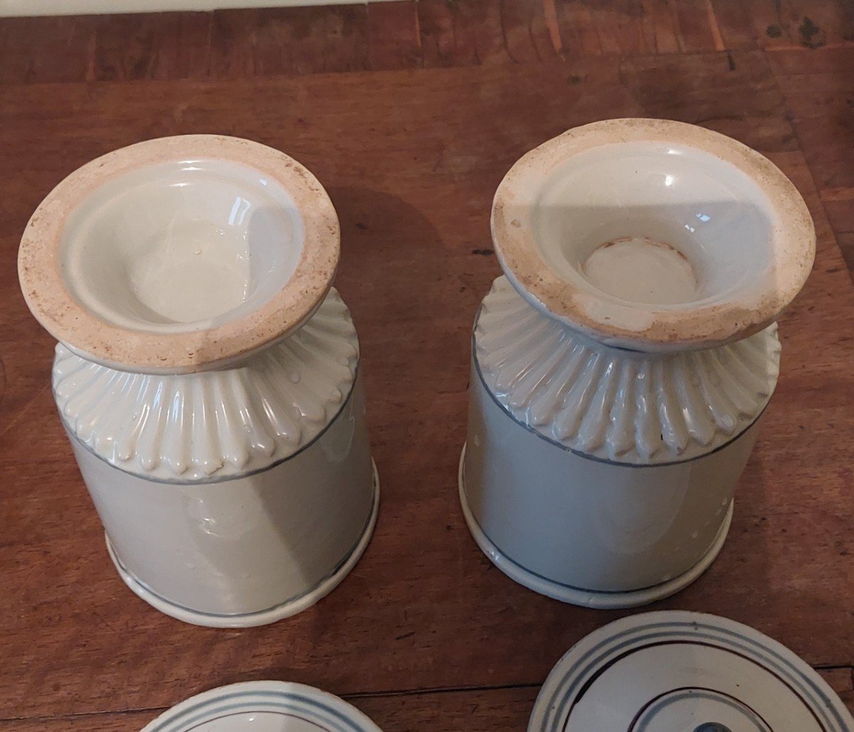 Paire de pots de pharmacie-photo-3