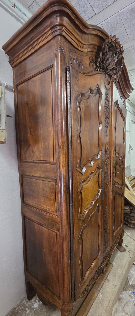 Grande armoire de mariage  provencale -photo-2