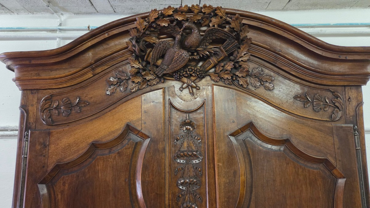 Grande armoire de mariage  provencale -photo-4