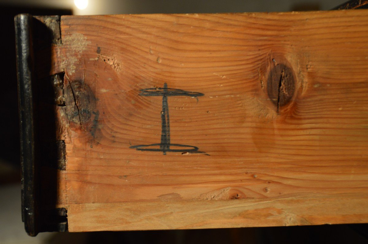 Grenobloise Chest Of Drawers, Louis XIV Period-photo-4