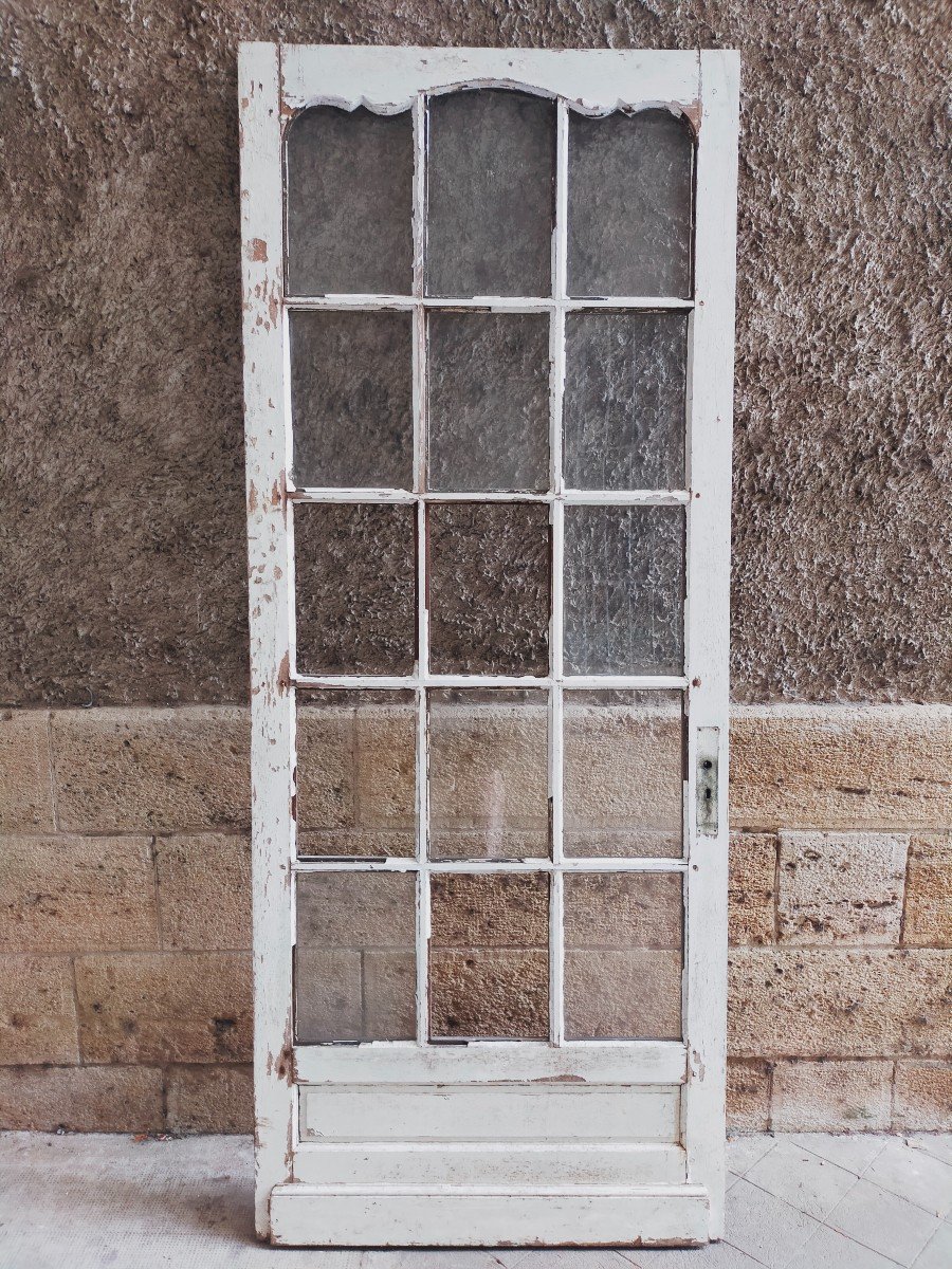 Large Louis XV Style Glass Door-photo-4