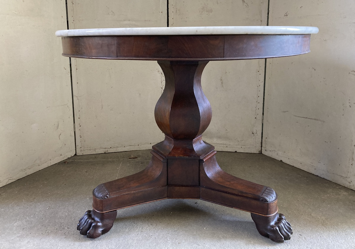 Empire Period Pedestal Table