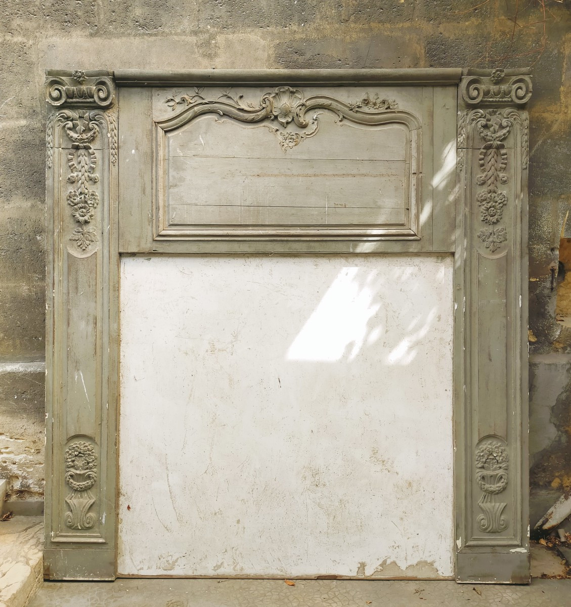 Boiserie de trumeau du 18ème siècle-photo-2
