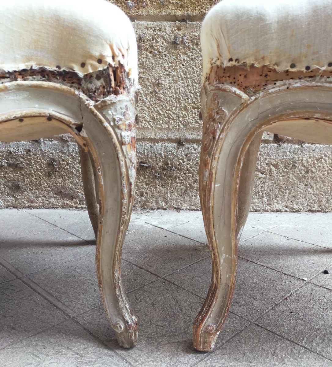Pair Of Louis XV Chairs-photo-3