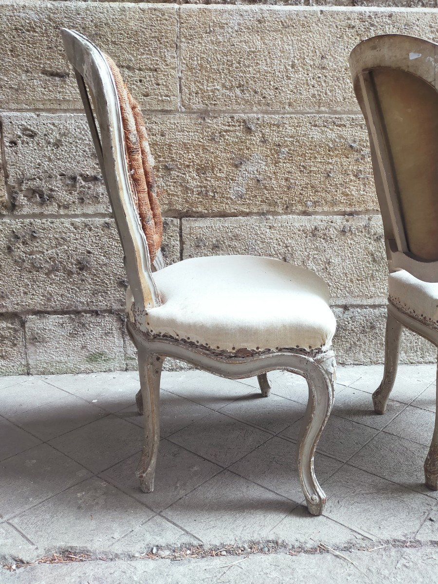 Pair Of Louis XV Chairs-photo-1