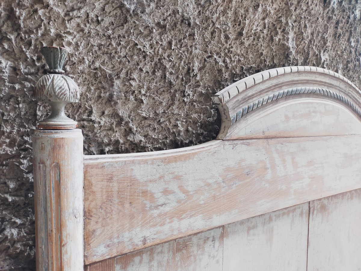 Lit en bois d'époque 18eme-photo-3