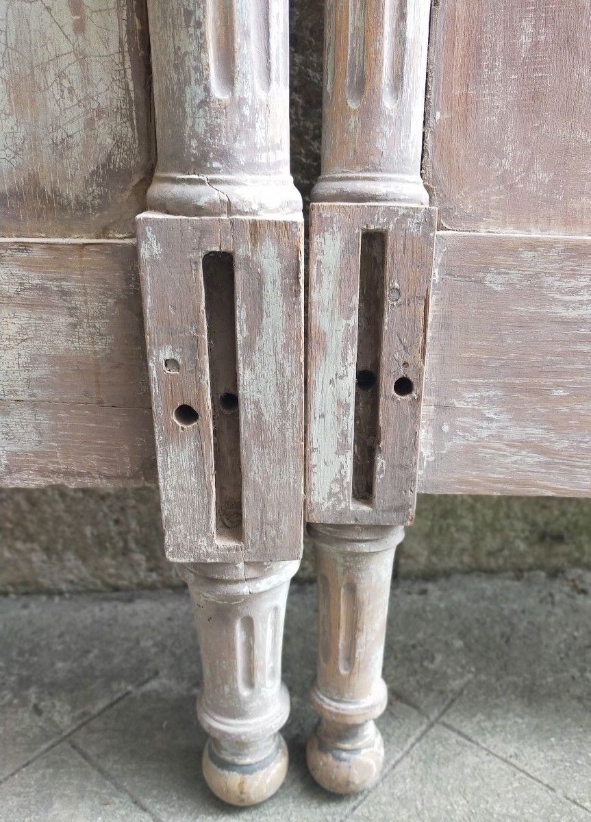 Lit en bois d'époque 18eme-photo-4