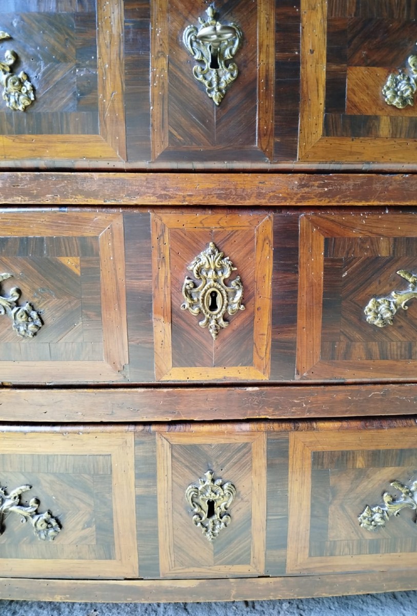 Commode d époque Louis XIV-photo-3