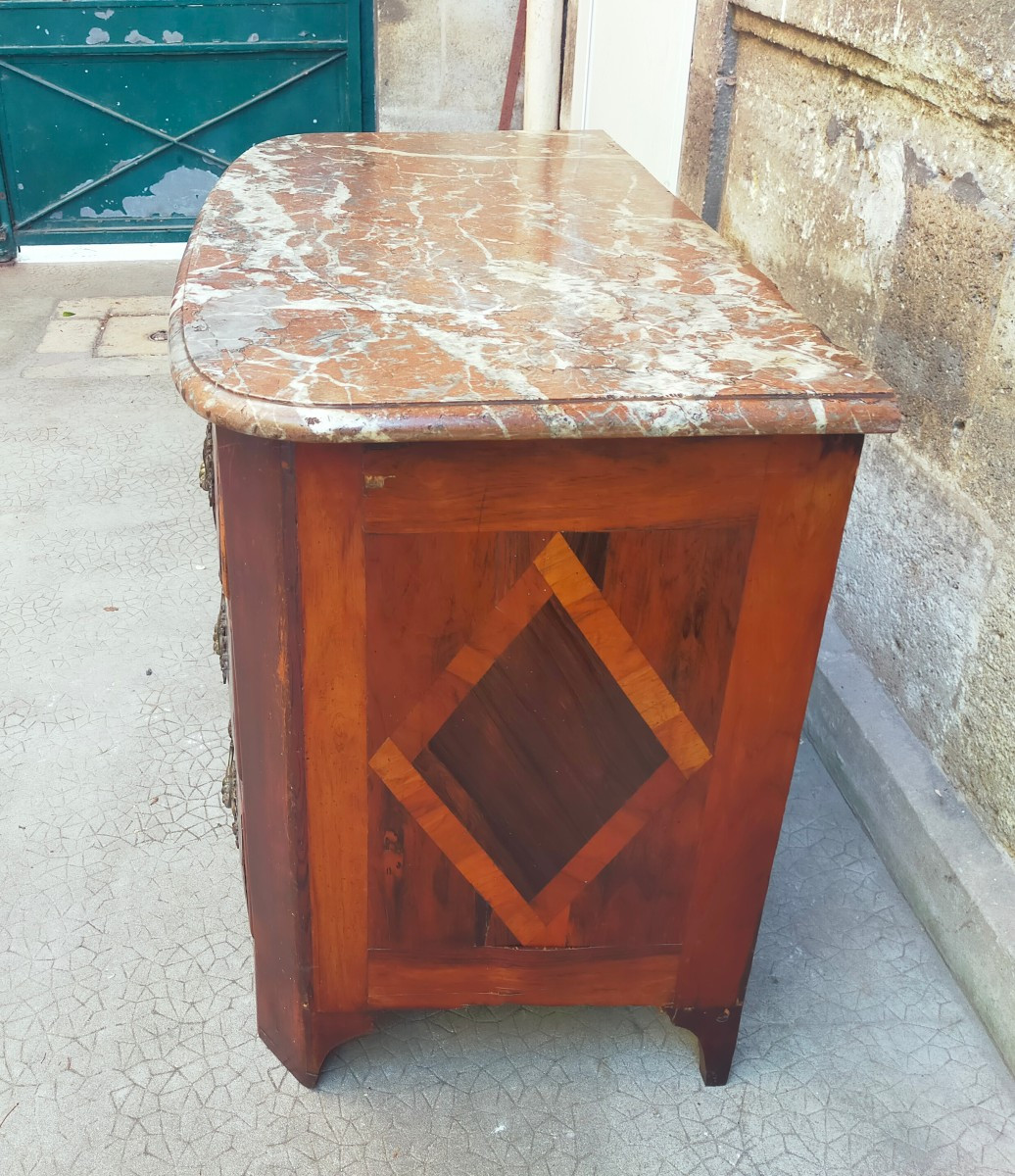 Commode d époque Louis XIV-photo-5