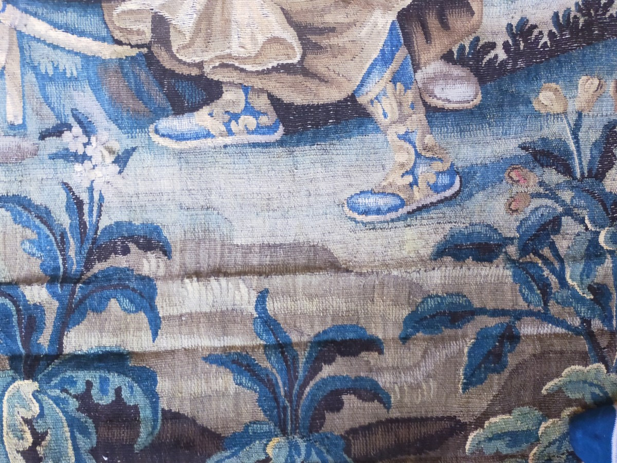 Tapisserie Aubusson 17ème siècle-photo-4