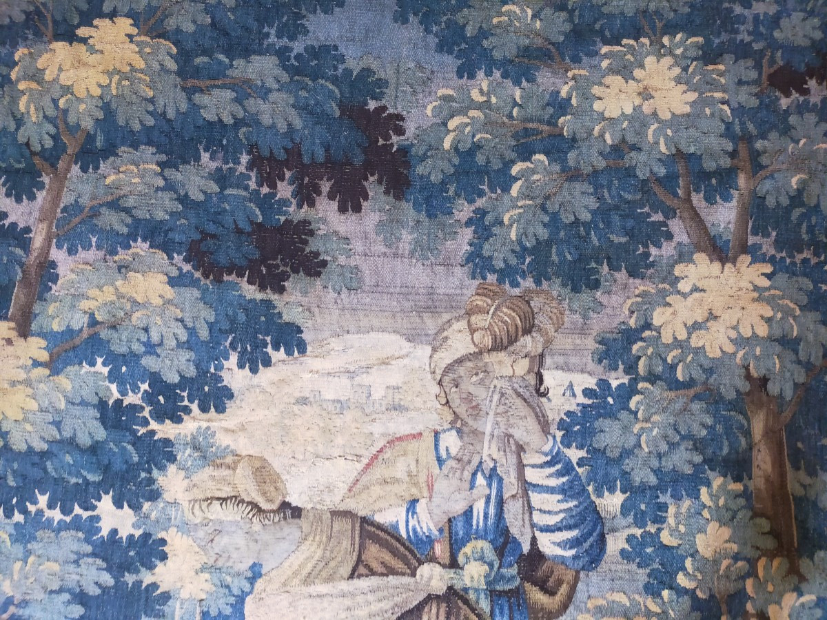 Tapisserie Aubusson 17ème siècle-photo-6