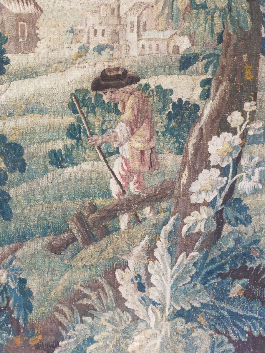 Aubusson Tapestry Early 18th Century-photo-4