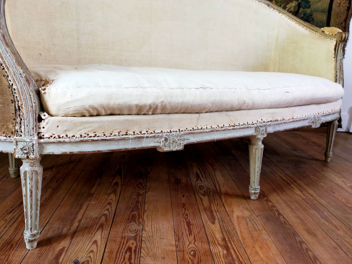 18th Century Louis XVI Basket Sofa-photo-2