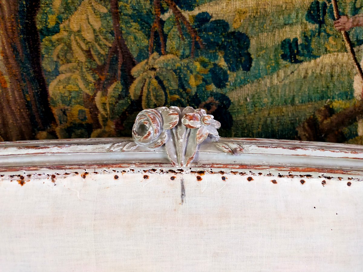 18th Century Louis XVI Basket Sofa-photo-3