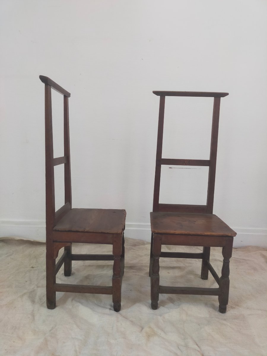 Pair Of 17th-century Chairs-photo-4