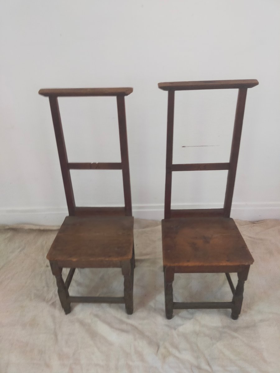 Pair Of 17th-century Chairs-photo-4