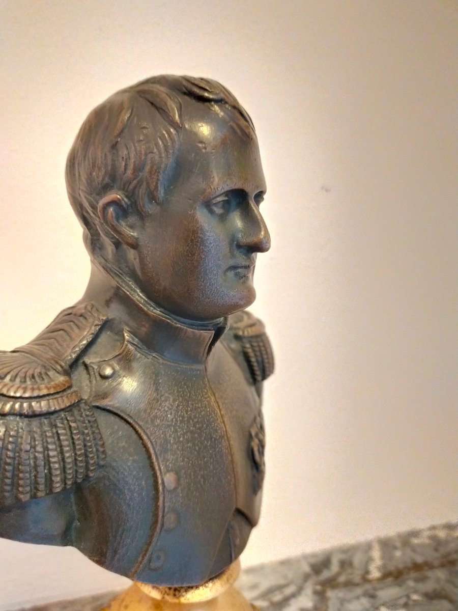 Paire de bronzes de Joséphine et Napoléon -photo-4