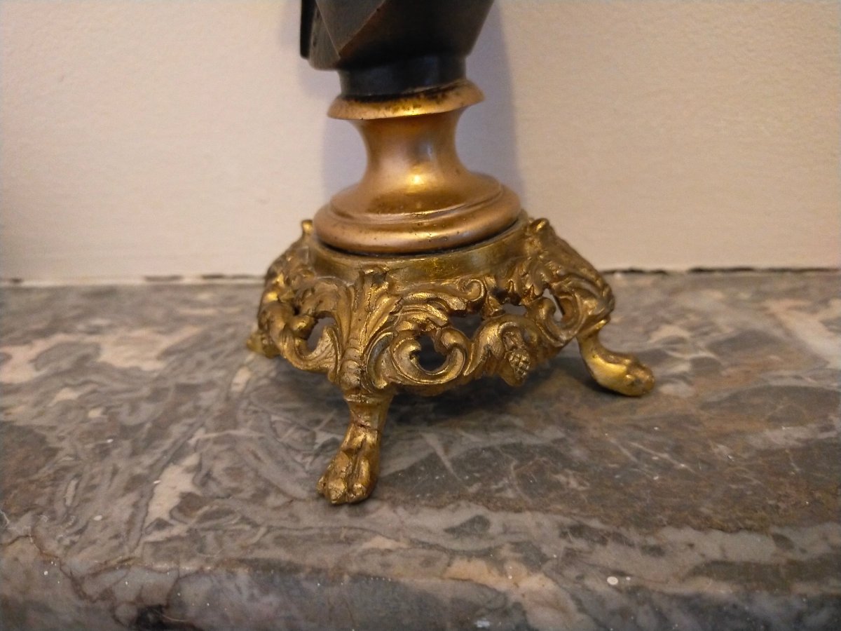 Paire de bronzes de Joséphine et Napoléon -photo-7