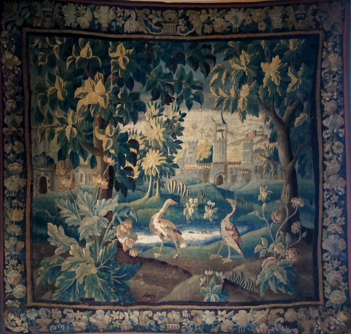Tapisserie Aubusson 18ème siècle -photo-2