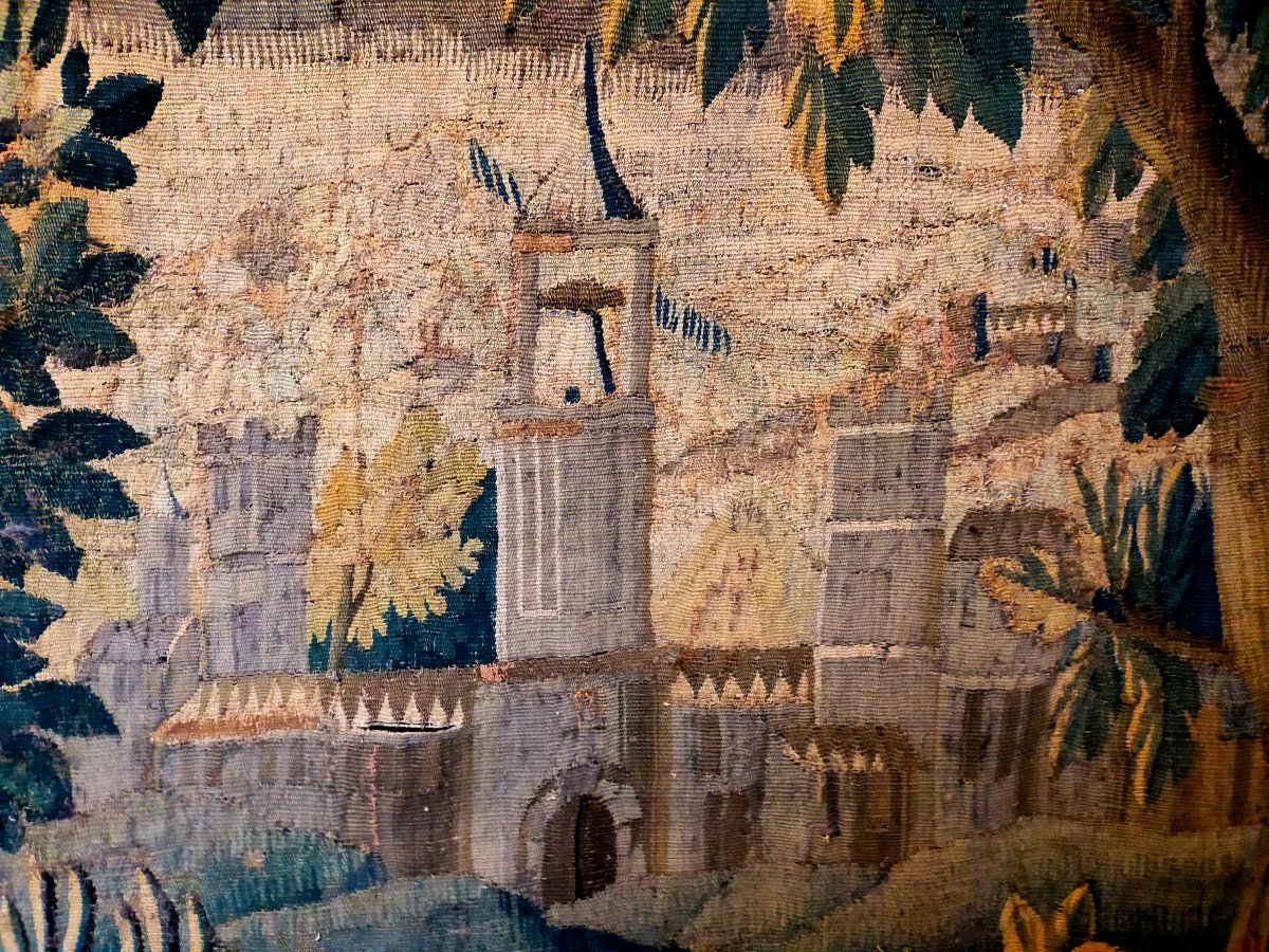 Tapisserie Aubusson 18ème siècle -photo-3