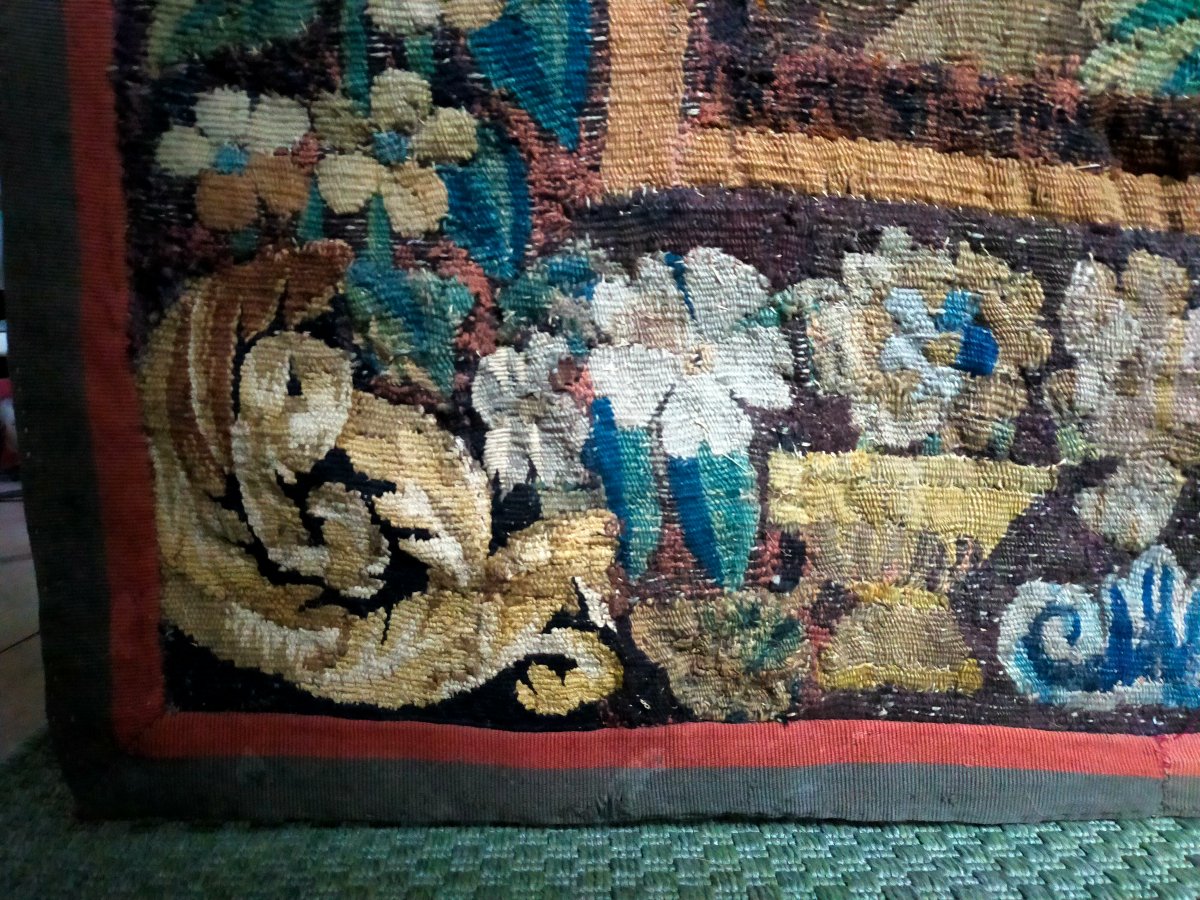 Tapisserie Aubusson 18ème siècle -photo-4