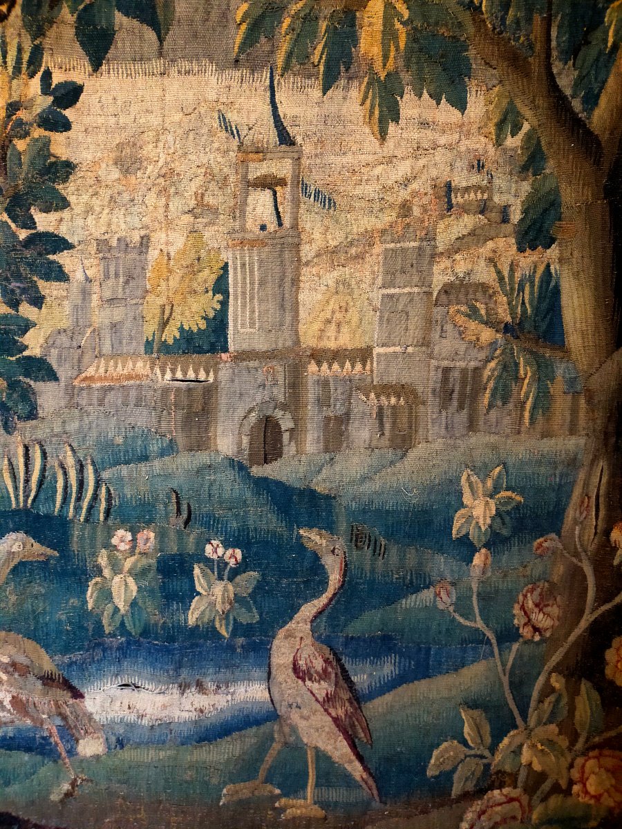 Tapisserie Aubusson 18ème siècle -photo-6