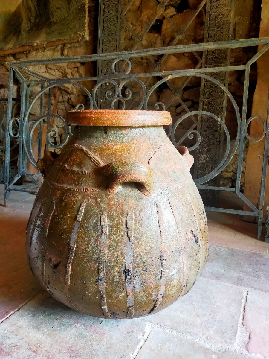 Glazed Terracotta Jar -photo-1