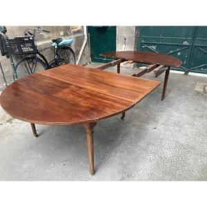 Table Extensible En Acajou