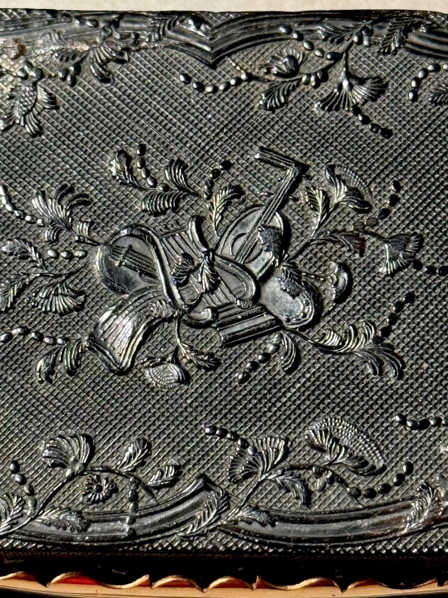 Louis XVI Period Fly Box, All Faces, Object Of Virtue.-photo-3