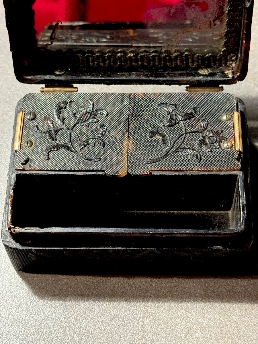 Louis XVI Period Fly Box, All Faces, Object Of Virtue.-photo-5