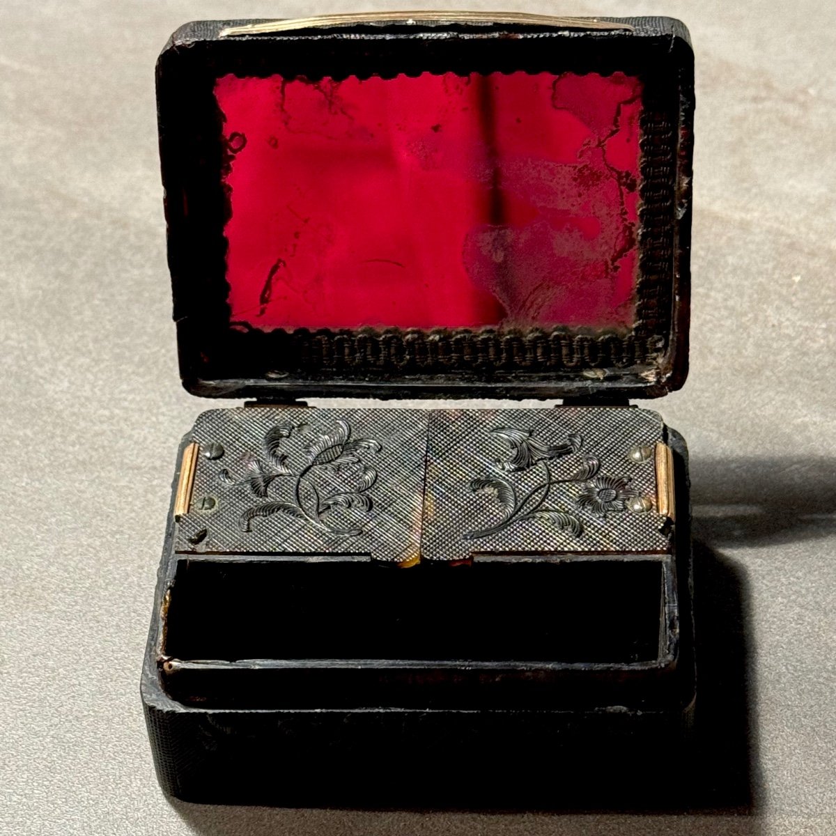 Louis XVI Period Fly Box, All Faces, Object Of Virtue.-photo-6