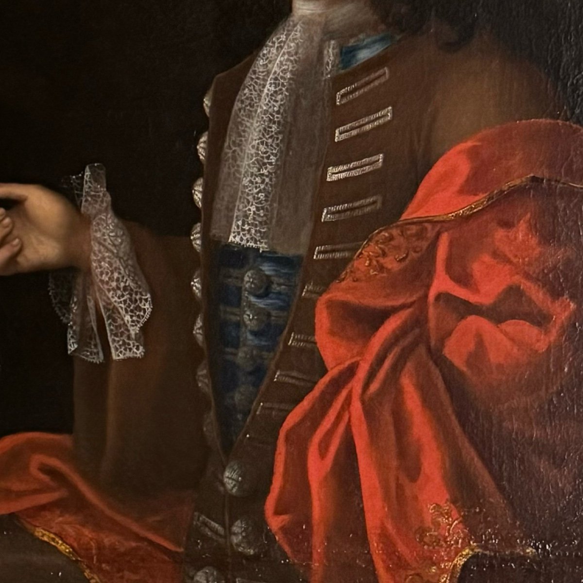 Beau personnage de Cour vers 1700, époque Louis XIV.-photo-4