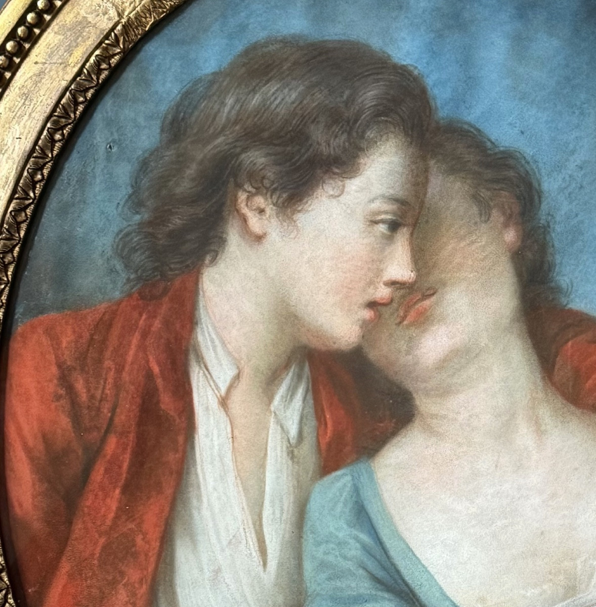 Tender Loving Feeling. 18th Century Pastel. Transition.-photo-3