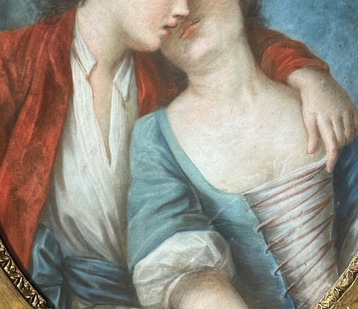 Tender Loving Feeling. 18th Century Pastel. Transition.-photo-4