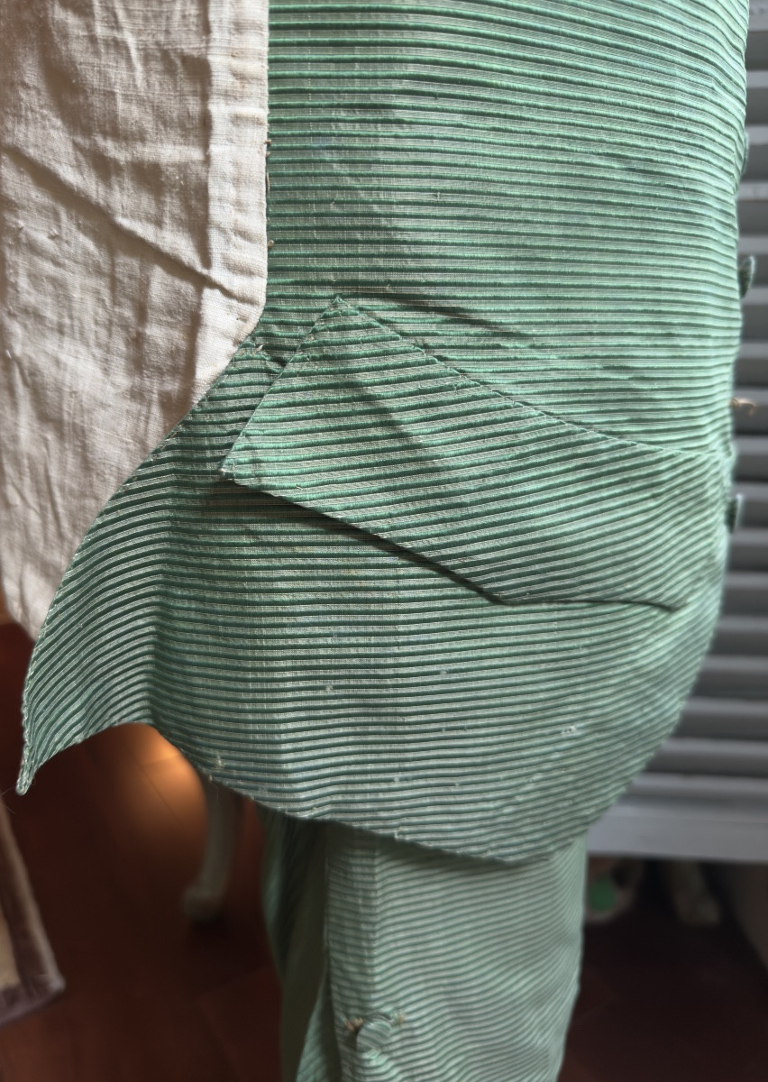 Veste, gilet, culotte, fin XVIIIe, Directoire. -photo-4