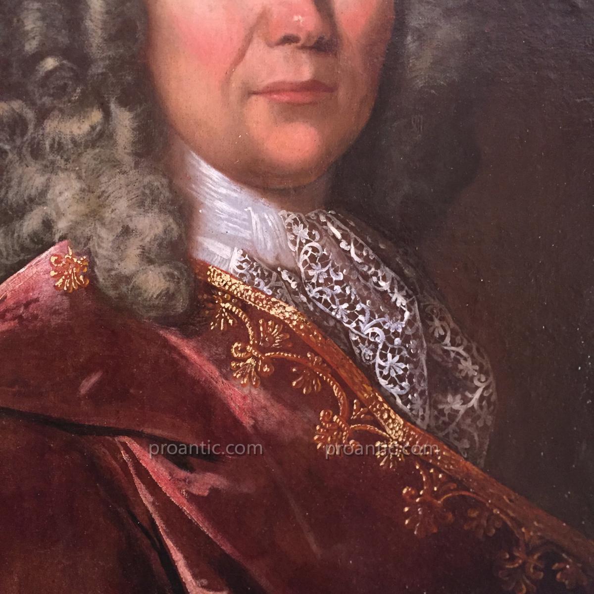 Jacques Gasnier entrepreneur du Roi 1706, par P. Ernou (1665-1750), XVIIIe-photo-4