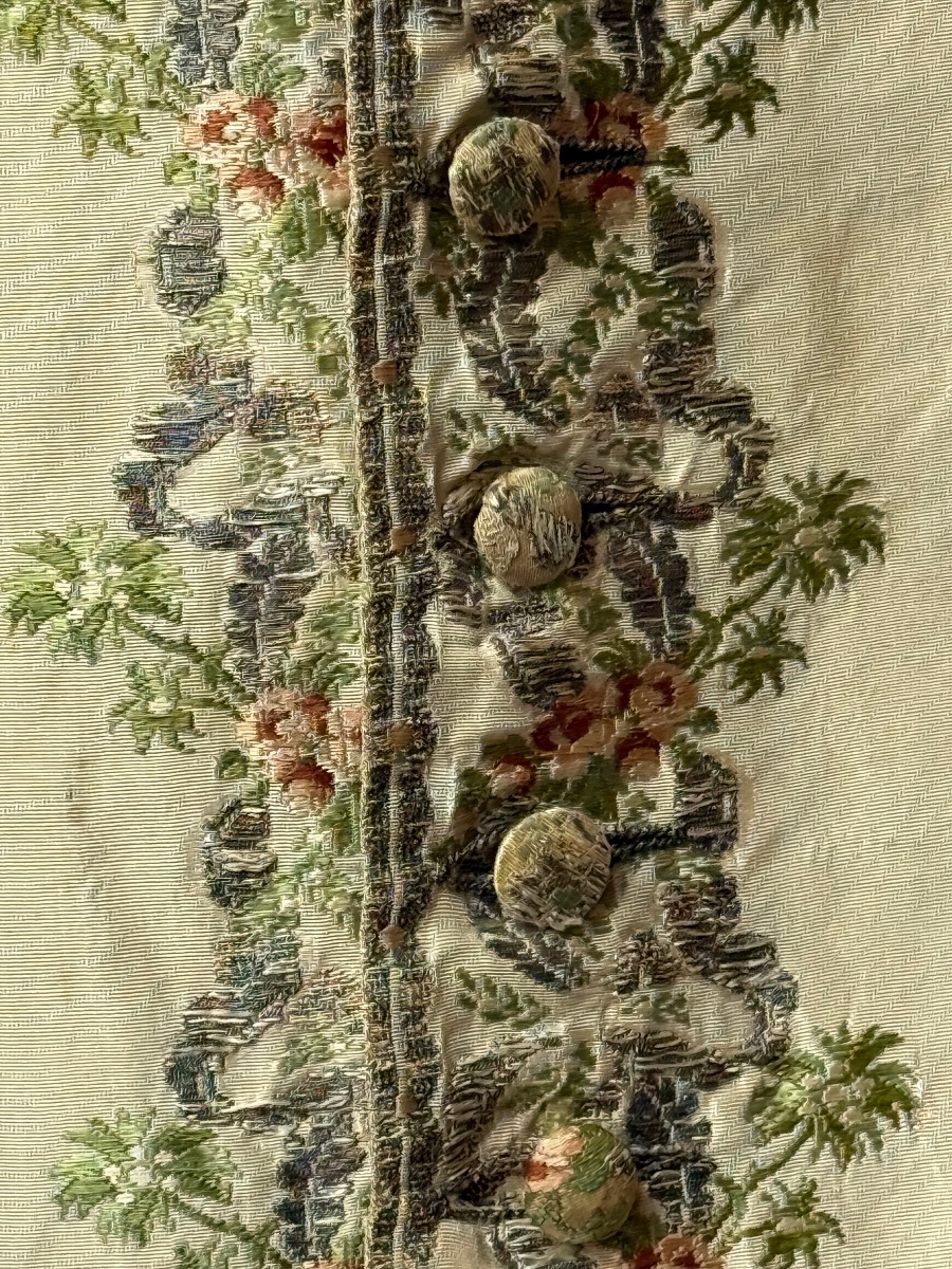 Waistcoat And Breeches, 18th Century, Circa 1780.-photo-3