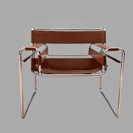 Wassily B3 Armchair By Marcel Breuer, By Gavina 1960. -photo-3