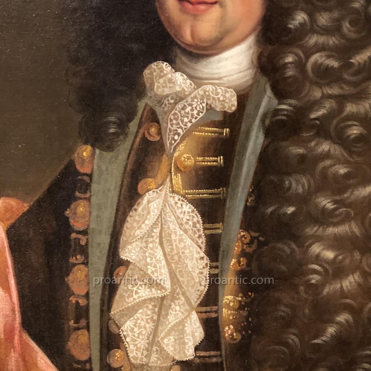 Homme de qualité, Régence vers 1720, ép. XVIIIè. -photo-4