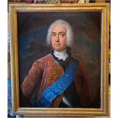 Lord Anglais, Chevalier de la Jarretière, XVIIIe.-photo-3